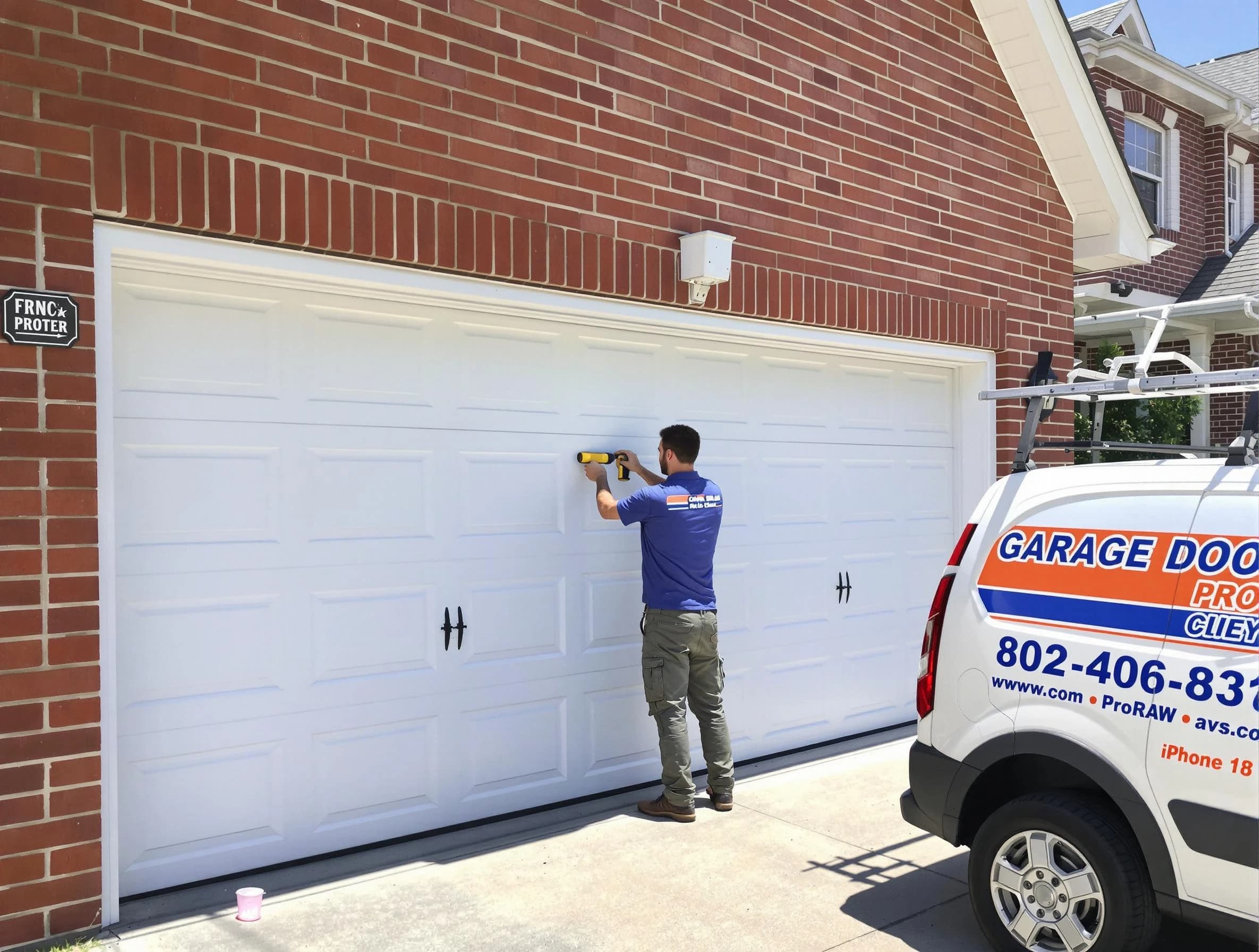 Local garage door repair service by Senoia Garage Door Repair in Senoia