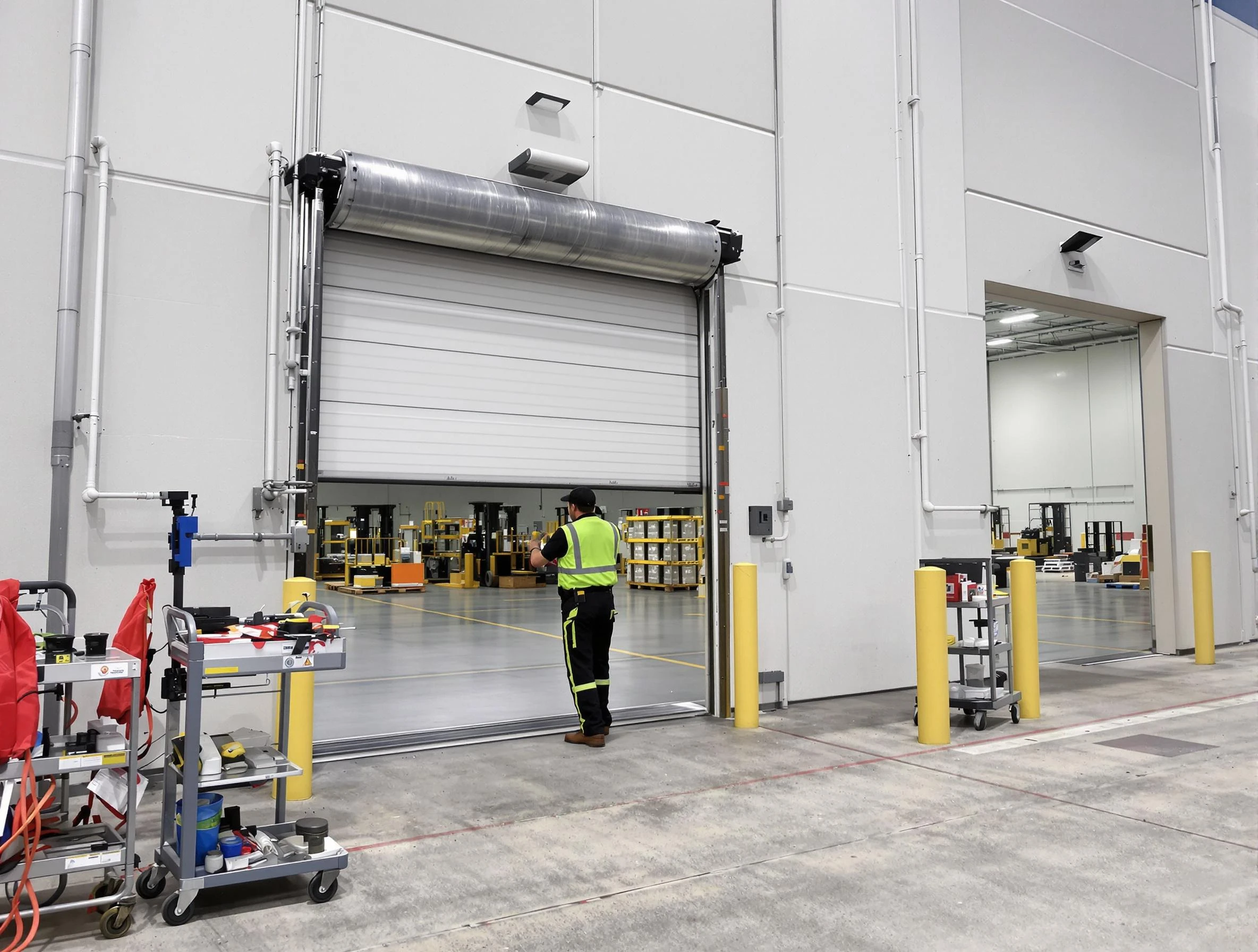 Commercial Garage Door Repair in Senoia