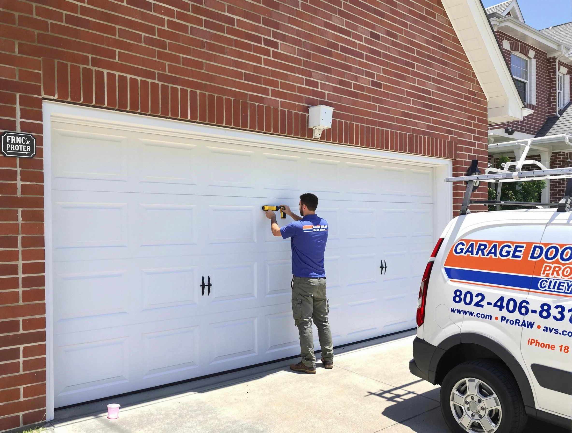 Local garage door repair service by Senoia Garage Door Repair in Senoia